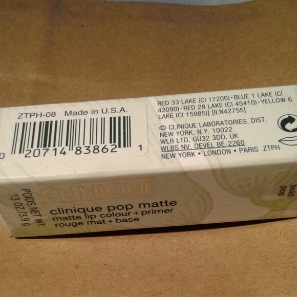 NEW! Clinique Pop Matte "Bold Pop 08" - Picture 6 of 9